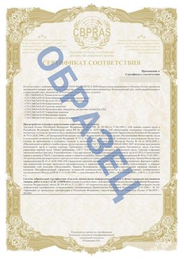 Образец Приложение к СТО 01.064.00220722.2-2020 Краснодар Сертификат СТО 01.064.00220722.2-2020 